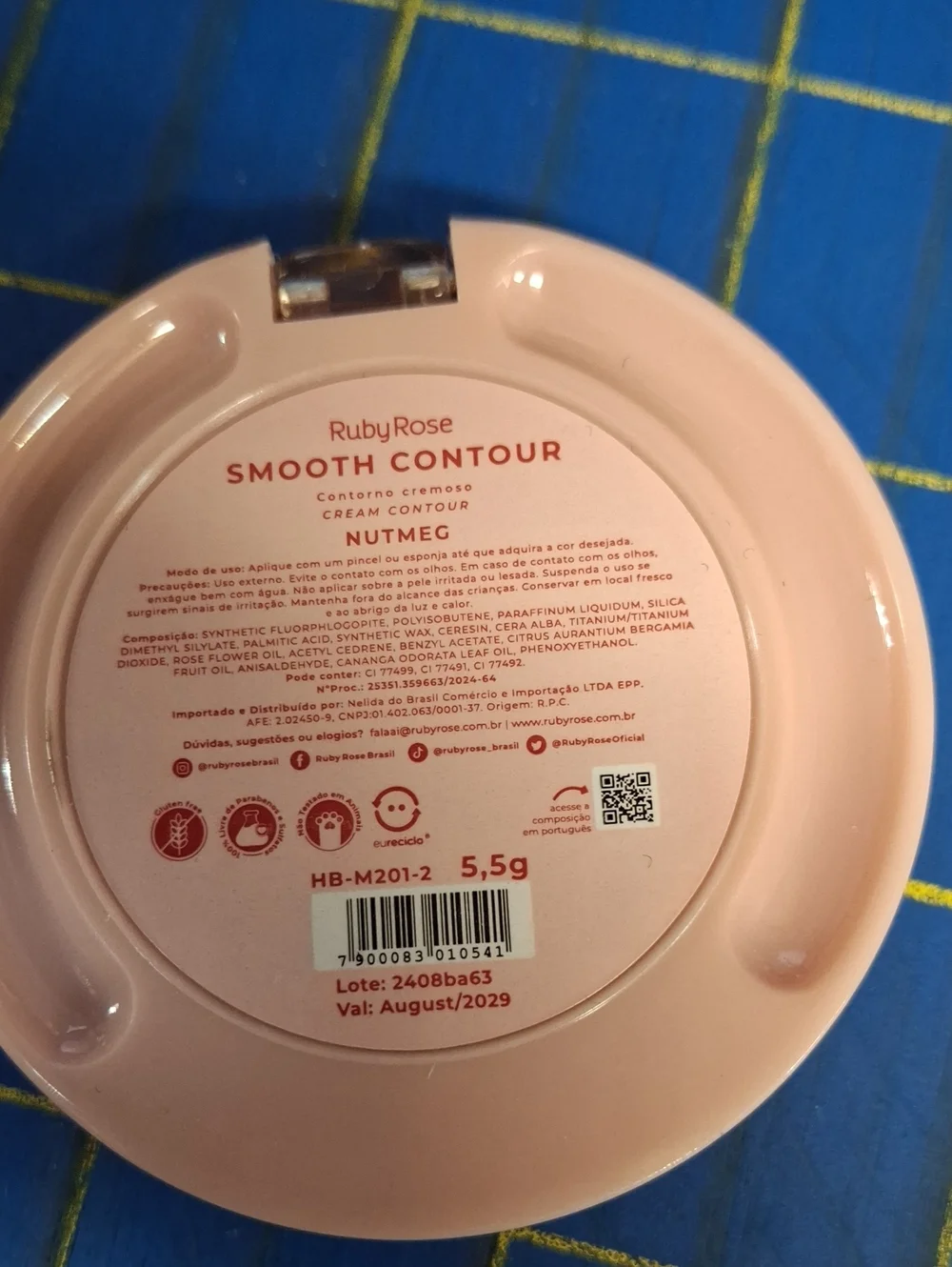 Ruby Rose Smooth Contour Cream Contour - Nutmeg